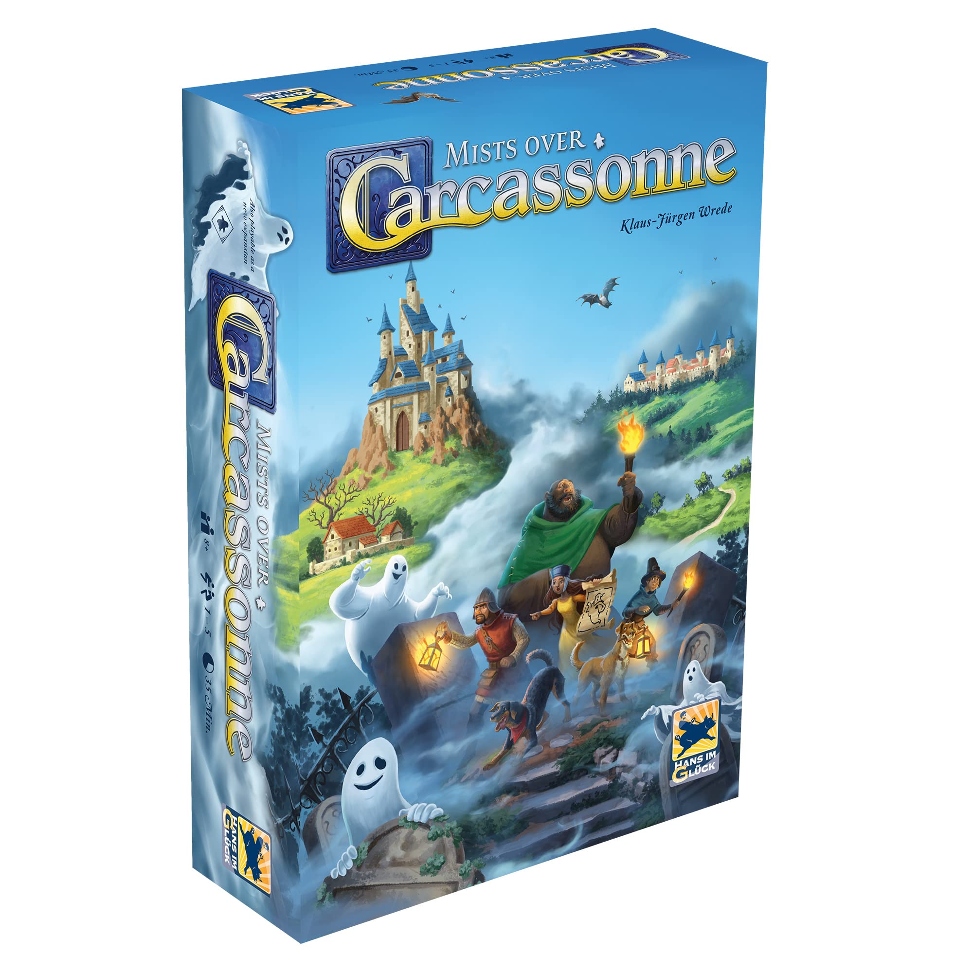 Foto 2 pulgar | Juego De Mesa Z-man Games Mists Over Carcassonne Kids 8+ Years - Venta Internacional.