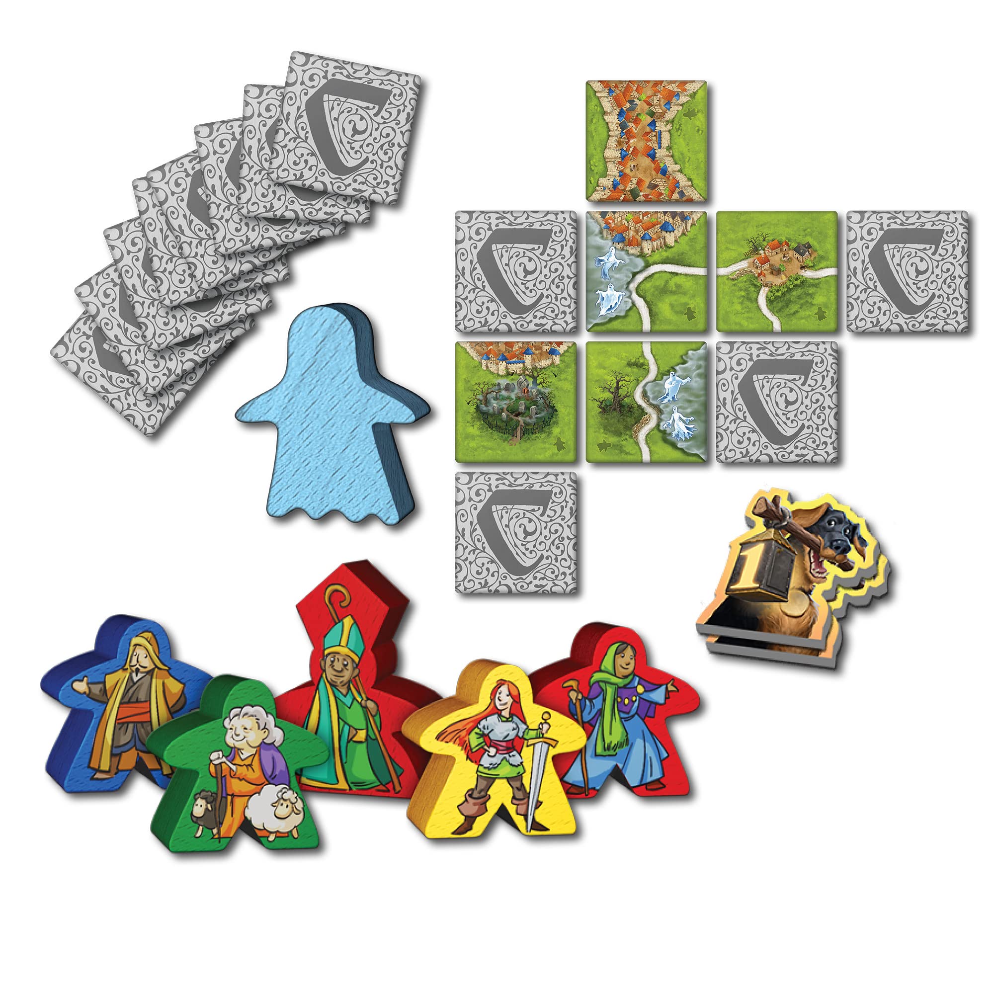 Foto 4 pulgar | Juego De Mesa Z-man Games Mists Over Carcassonne Kids 8+ Years - Venta Internacional.