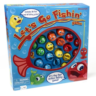 Foto 1 | Juego Pressman Let's Go Fishin' Original Para 1-4 Jugadores - Venta Internacional.