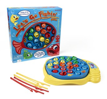 Foto 2 | Juego Pressman Let's Go Fishin' Original Para 1-4 Jugadores - Venta Internacional.