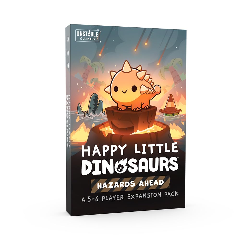 Expansión Unstable Games Happy Little Dinosaurs Hazards - Venta Internacional.