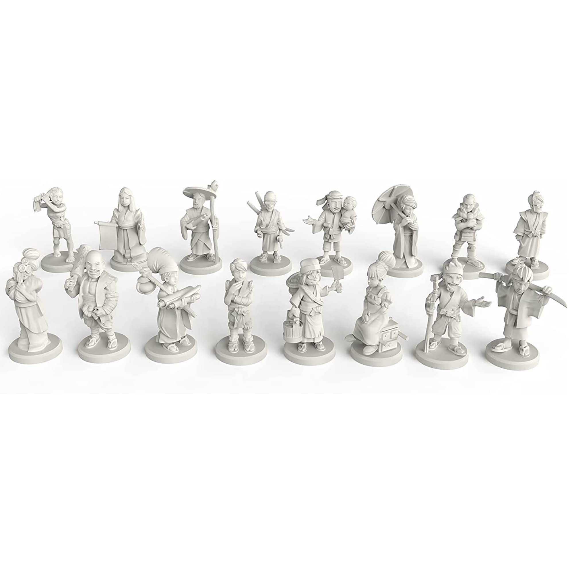 Foto 4 pulgar | Accesorio Para Juegos De Mesa Funforge Tokaido Matsuri Miniatures - Venta Internacional.