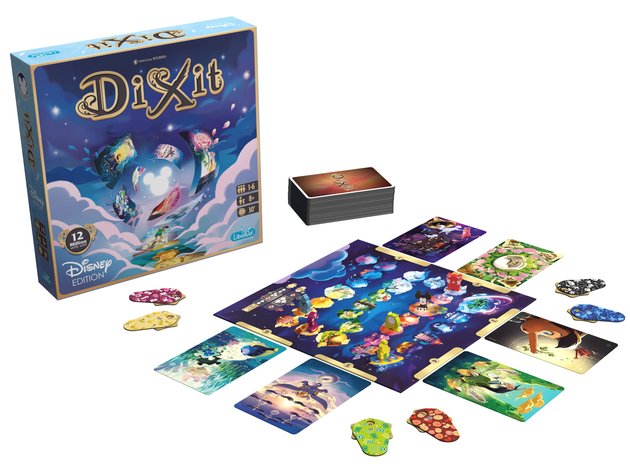 Foto 3 pulgar | Juego De Mesa Dixit Disney Edition Storytelling Para Niños De 8 A 6 Años O Más - Venta Internacional.