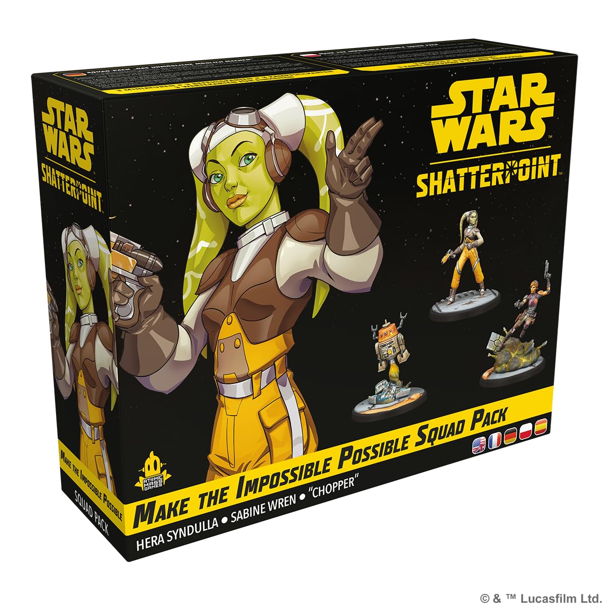 Juego De Miniaturas De Mesa Atomic Mass Star Wars Shatterpoint - Venta Internacional.