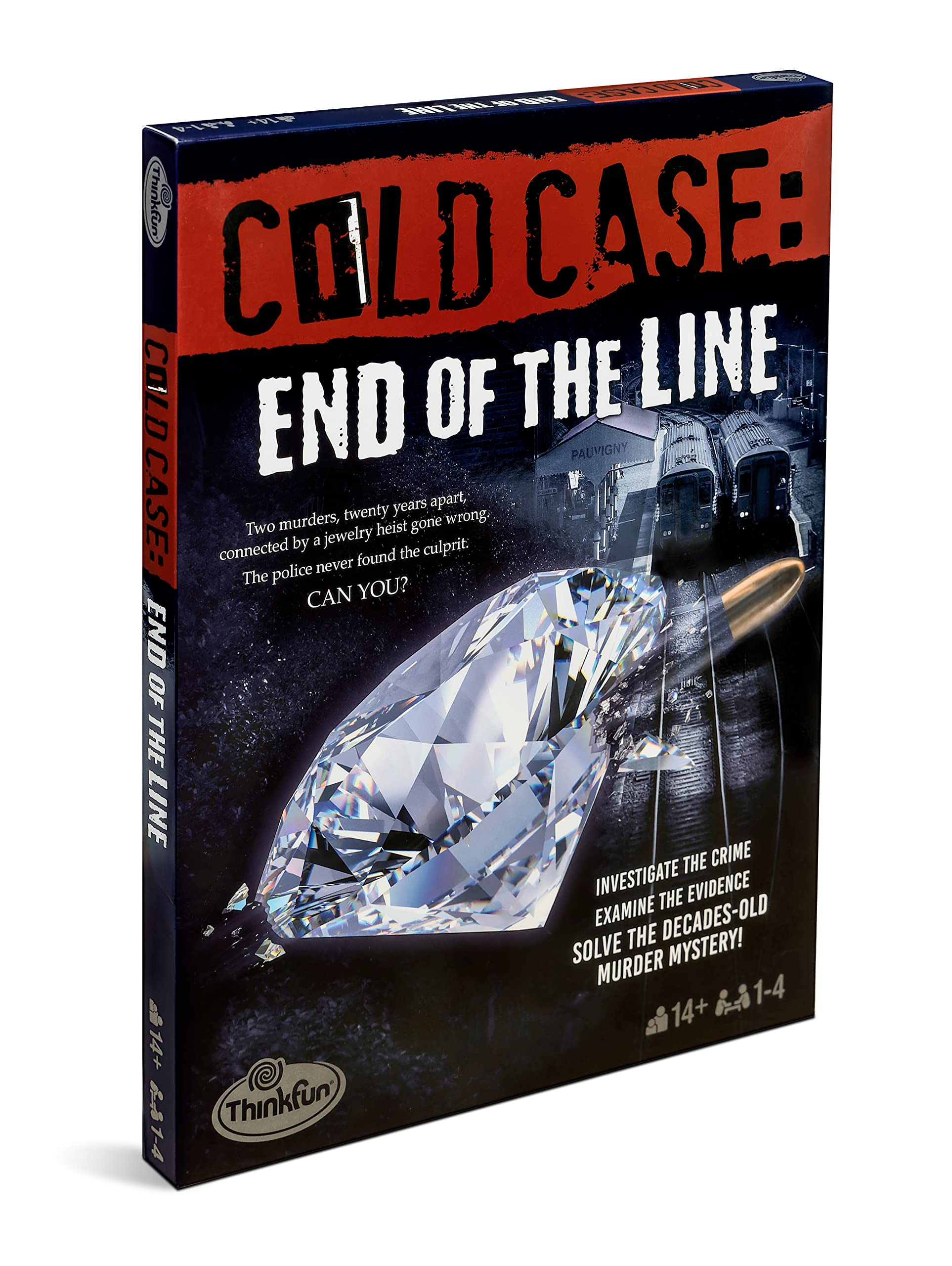Foto 2 | Murder Mystery Game Thinkfun Cold Case: End Of The Line - Venta Internacional.