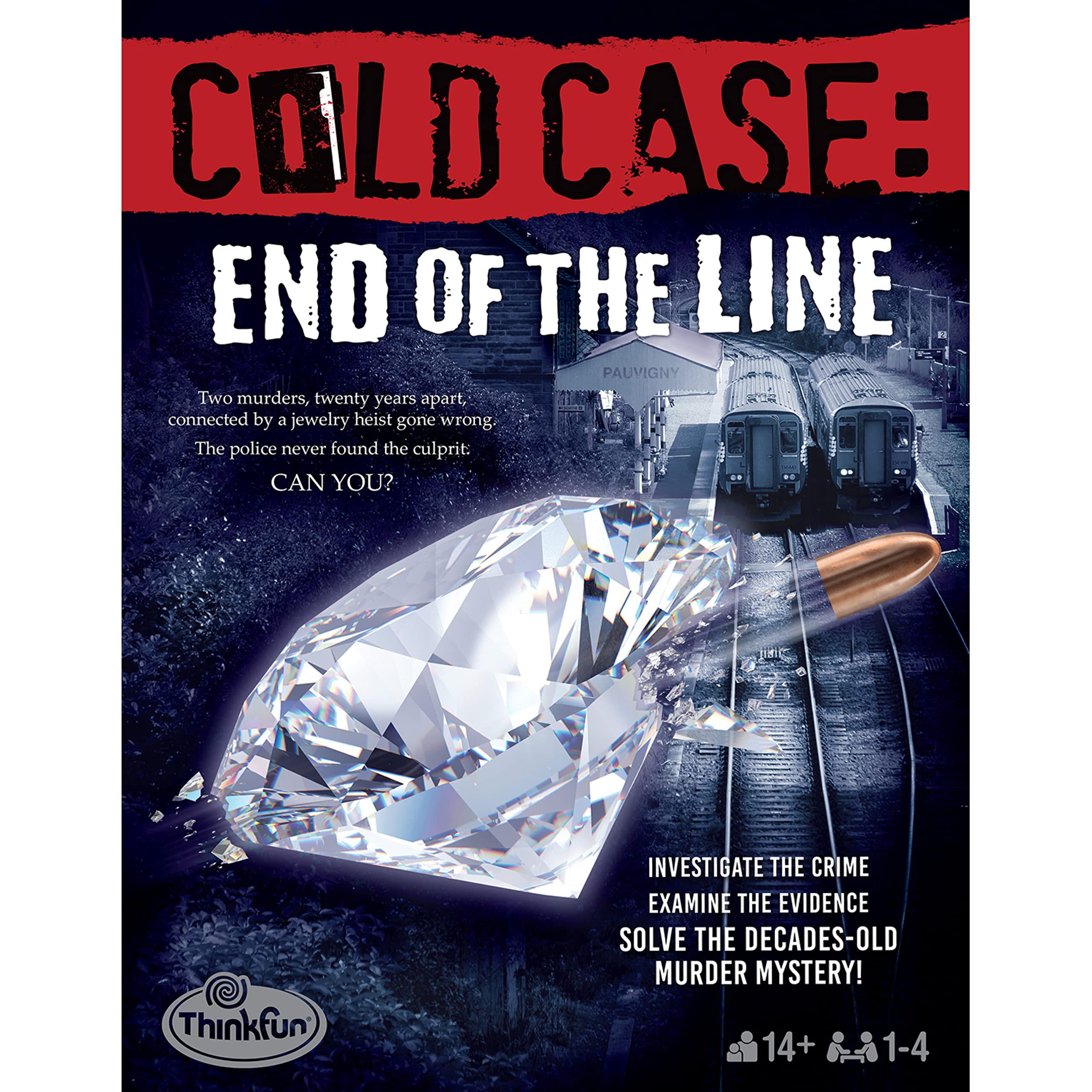 Foto 6 | Murder Mystery Game Thinkfun Cold Case: End Of The Line - Venta Internacional.