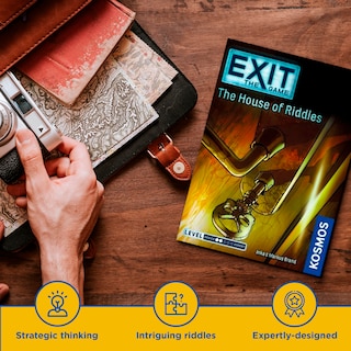 Foto 6 | Juego De Mesa Thames & Kosmos Exit: El Juego La Casa De Los Acertijos - Venta Internacional.