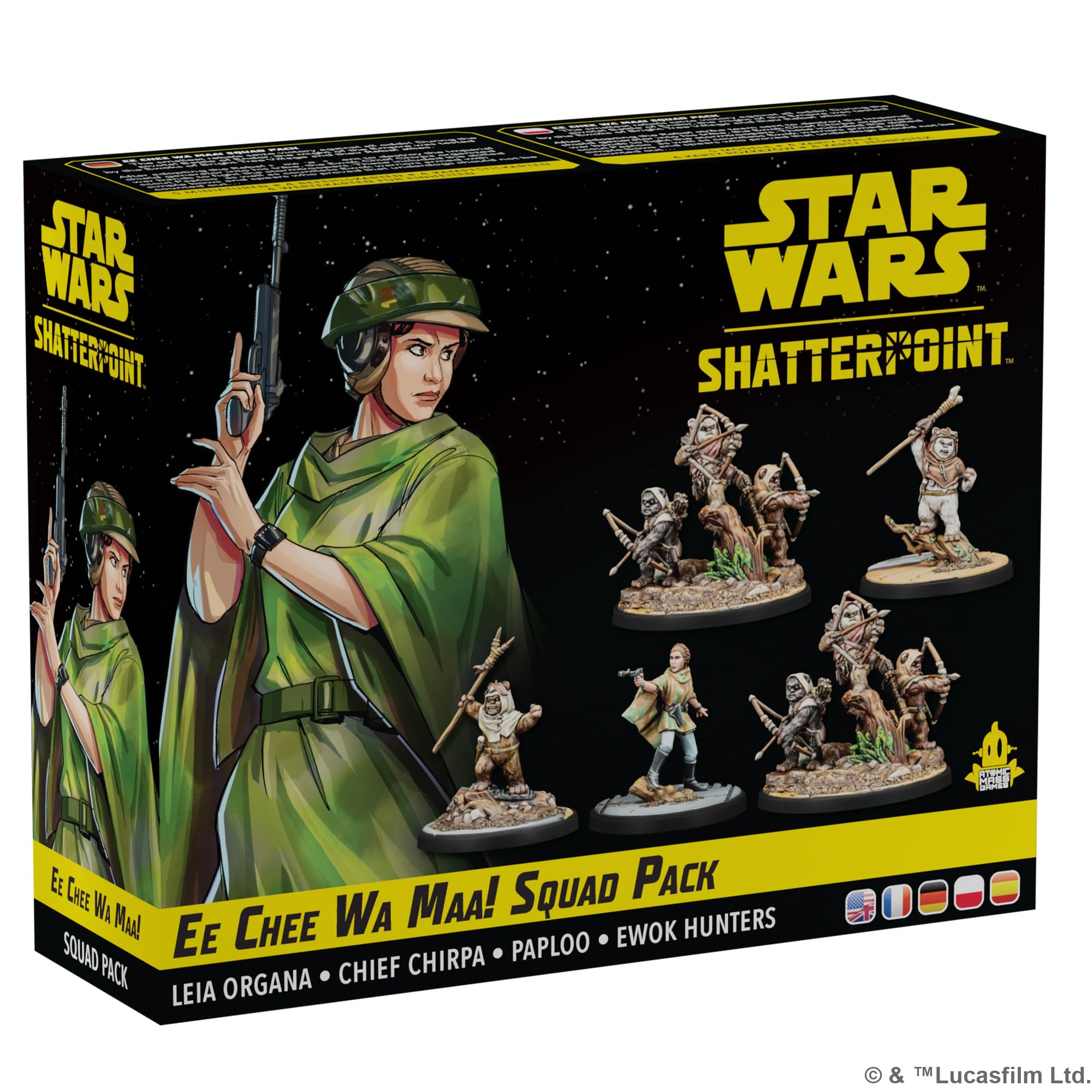 Juego De Miniaturas De Mesa Atomic Mass Star Wars Shatterpoint - Venta Internacional.