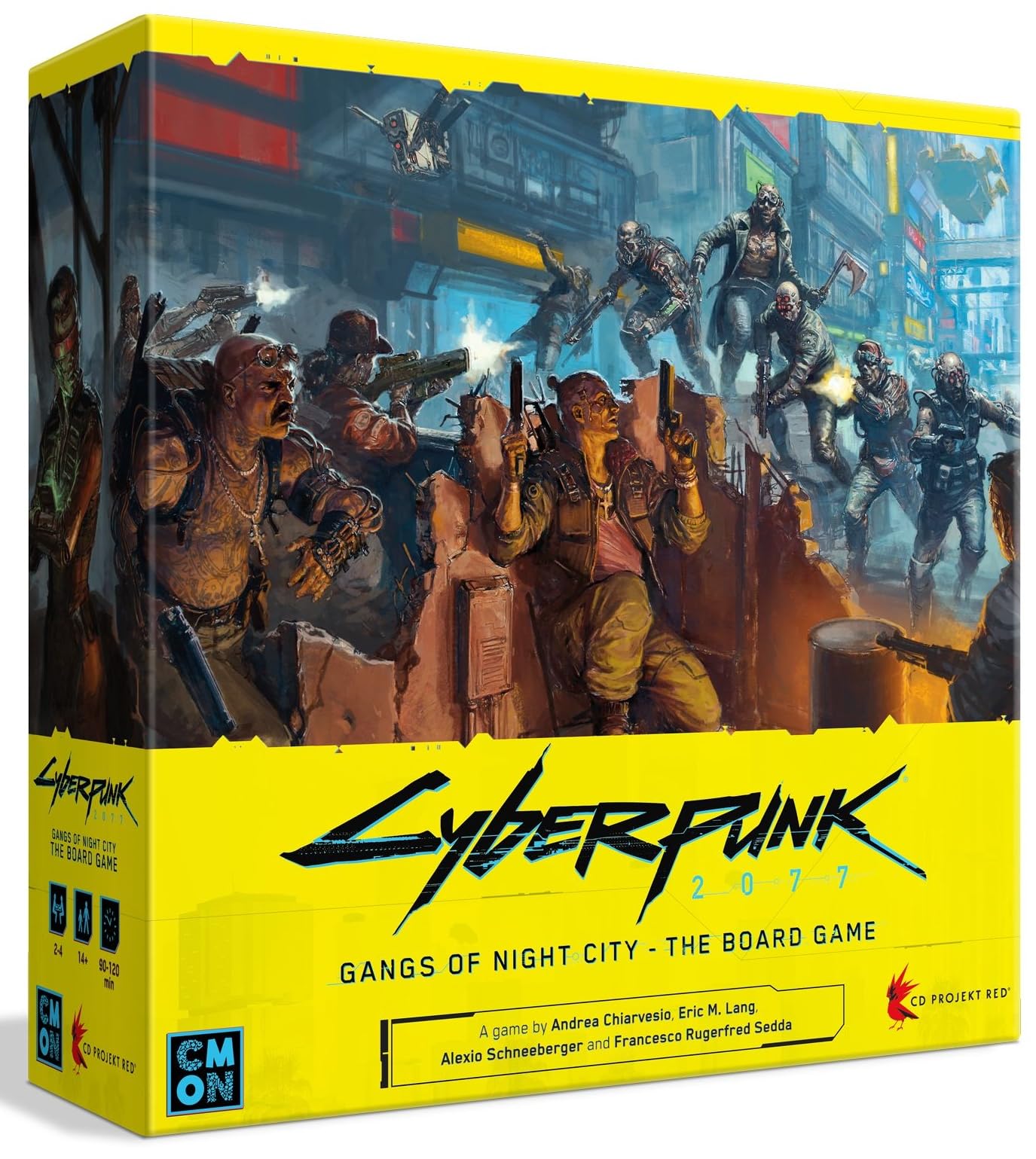 Foto 2 pulgar | Juego De Mesa Cmon Cyberpunk 2077: Gangs Of Night City - Venta Internacional.