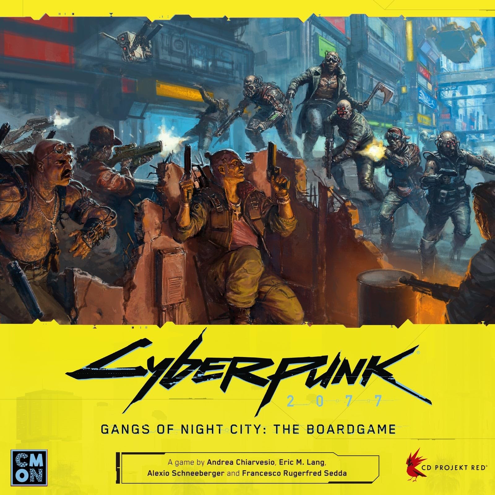 Foto 5 pulgar | Juego De Mesa Cmon Cyberpunk 2077: Gangs Of Night City - Venta Internacional.