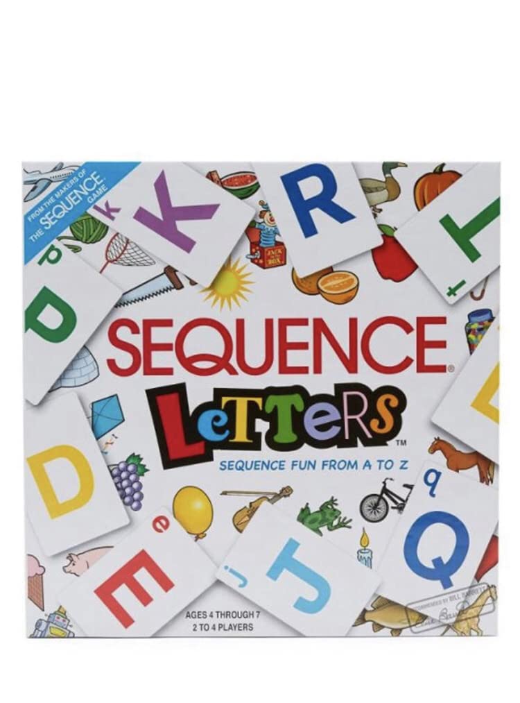 Juego De Mesa Goliath Sequence Letters From A To Z Para Niños De 4 A 7 Años - Venta Internacional.