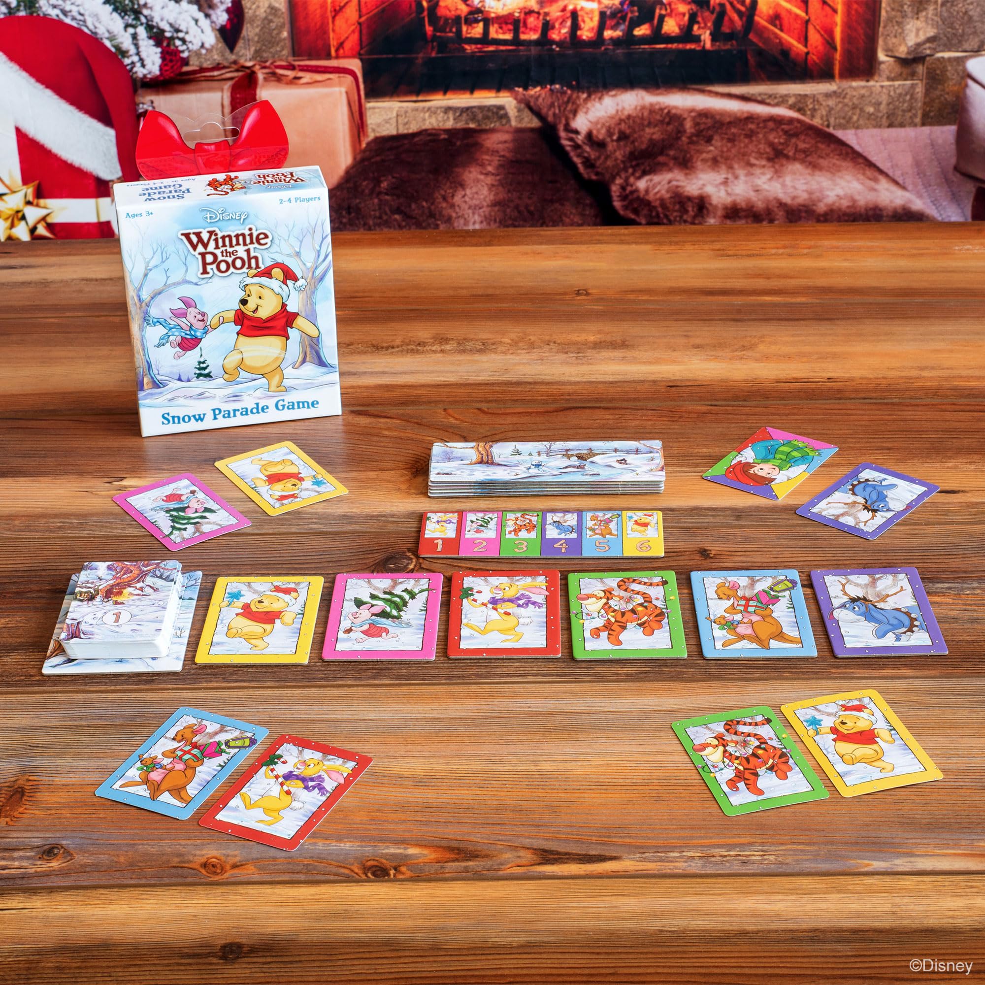 Foto 4 pulgar | Juego De Mesa Funko Disney Winnie The Pooh Snow Parade - Venta Internacional.