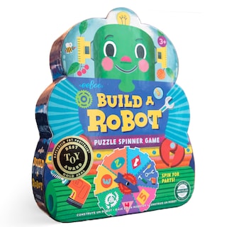 Foto 1 | Juego De Mesa Eeboo Build A Robot Spinner Para 2-4 Jugadores, Más De 3 Años - Venta Internacional.