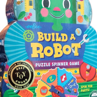 Foto 6 | Juego De Mesa Eeboo Build A Robot Spinner Para 2-4 Jugadores, Más De 3 Años - Venta Internacional.