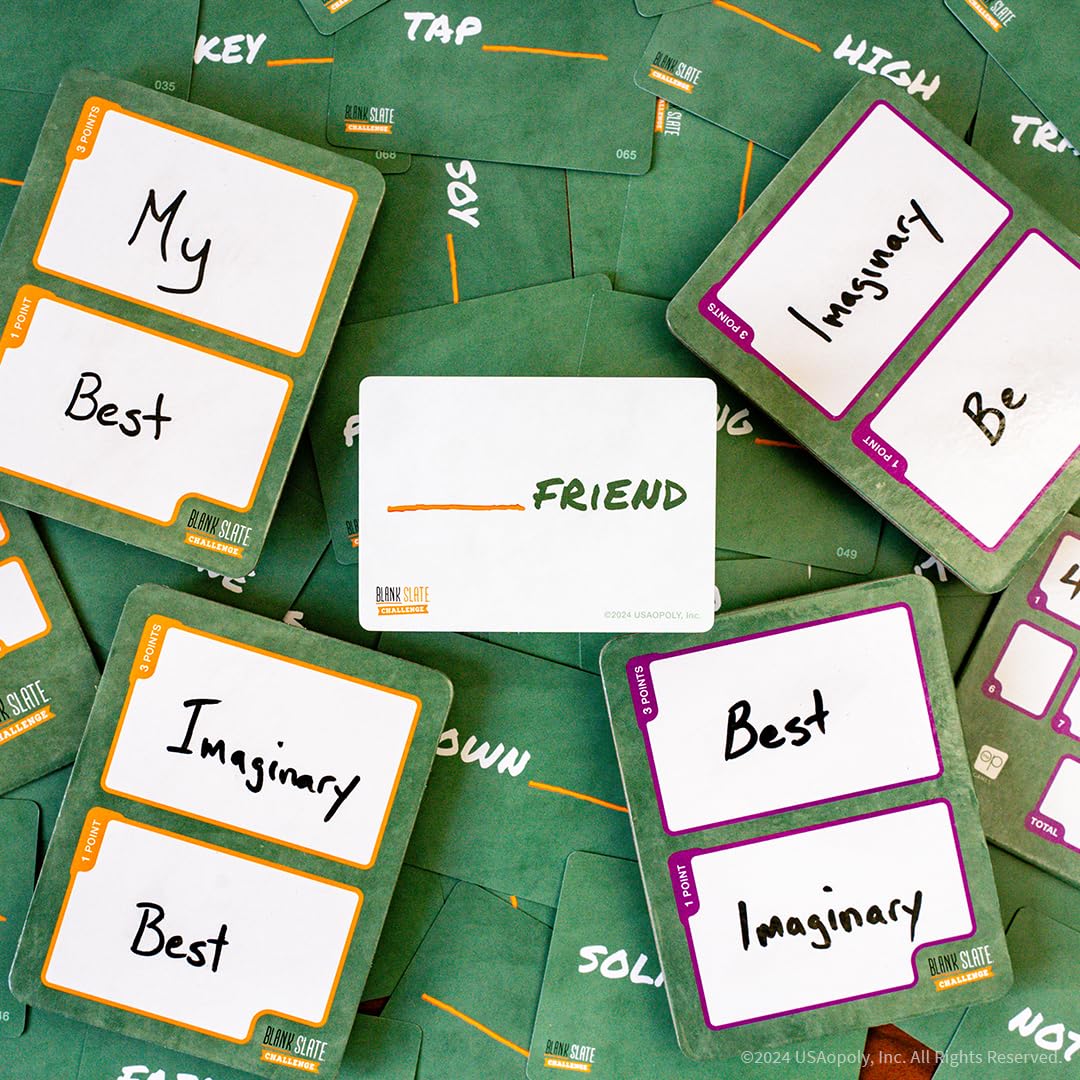 Foto 2 | Juego De Mesa Usaopoly Blank Slate Challenge Para 2-4 Jugadores De Más De 8 Años - Venta Internacional.