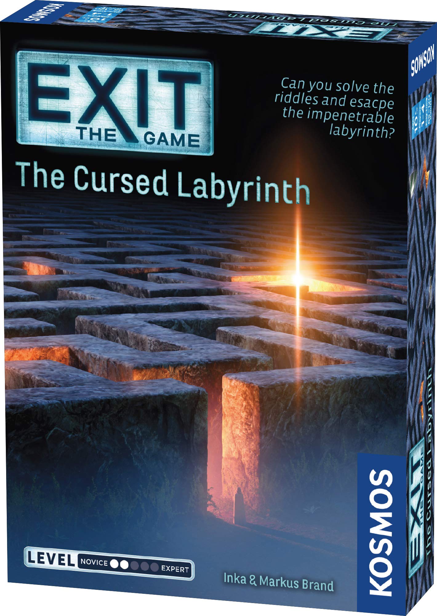 Game Thames & Kosmos Exit: The Cursed Labyrinth Card (más De 10 Años) - Venta Internacional.