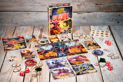 Foto 3 | Juego De Mesa Iello King Of Tokyo: Duel Para 2 Jugadores A Partir De 8 Años - Venta Internacional.