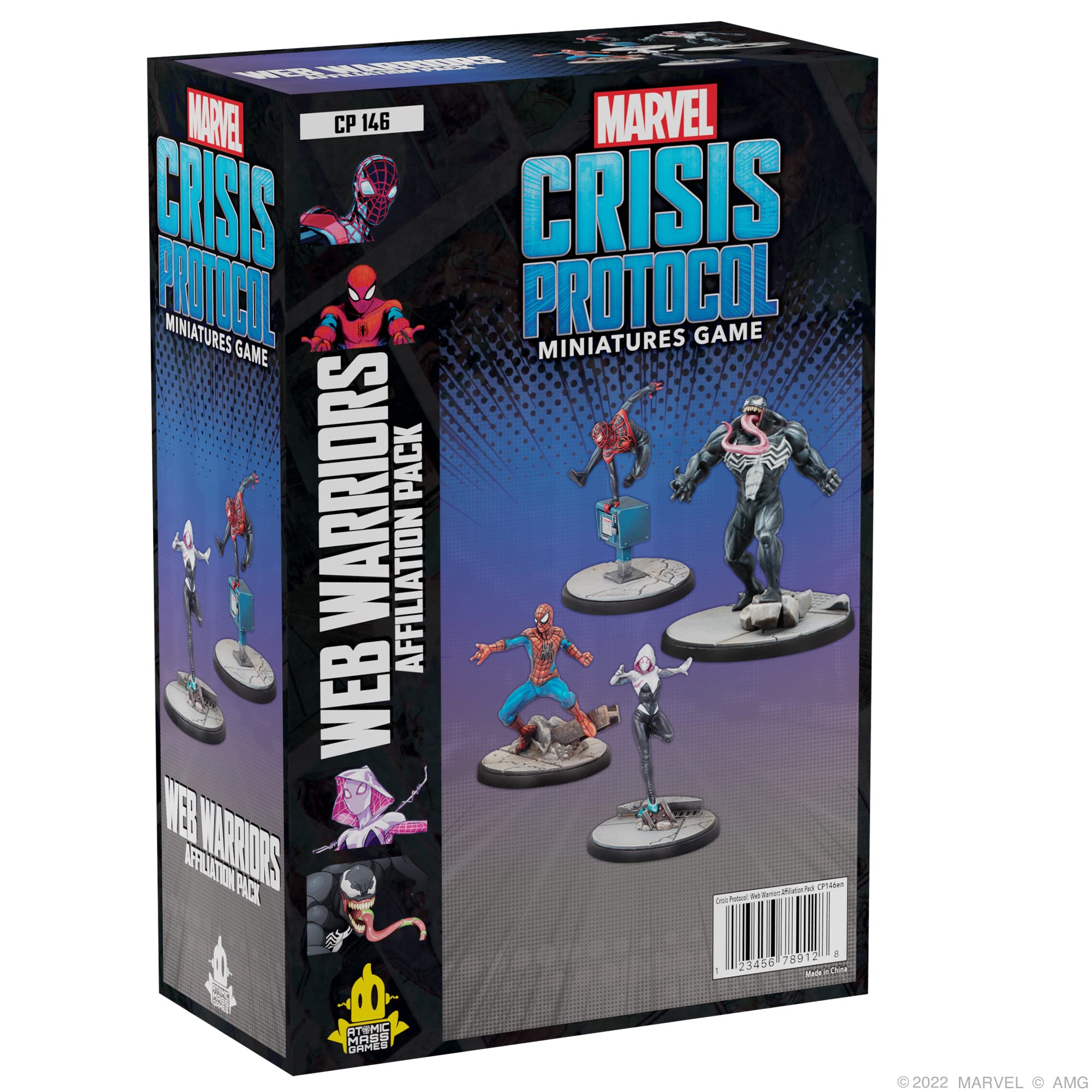 Juego De Sobremesa De Superhéroes Atomic Mass Marvel Crisis Protocol - Venta Internacional.