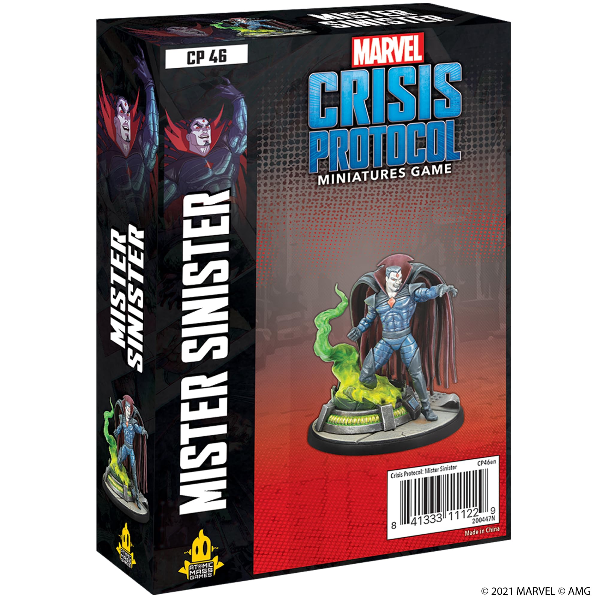 Paquete De Personajes Marvel Crisis Protocol Mr. Sinister - Venta Internacional.