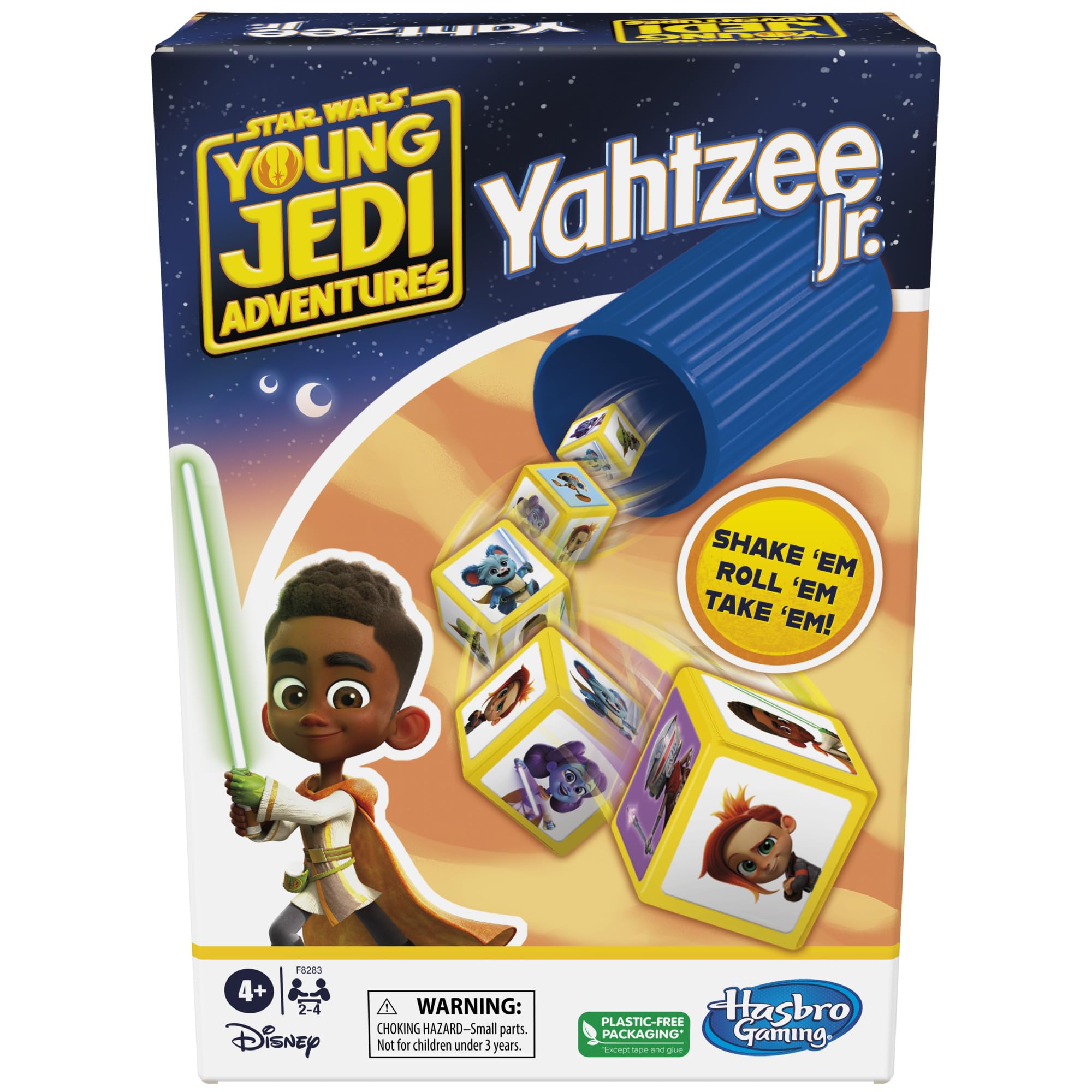Foto 1 | Juego De Mesa Hasbro Gaming Yahtzee Jr. Star War Young Jedi - Venta Internacional.