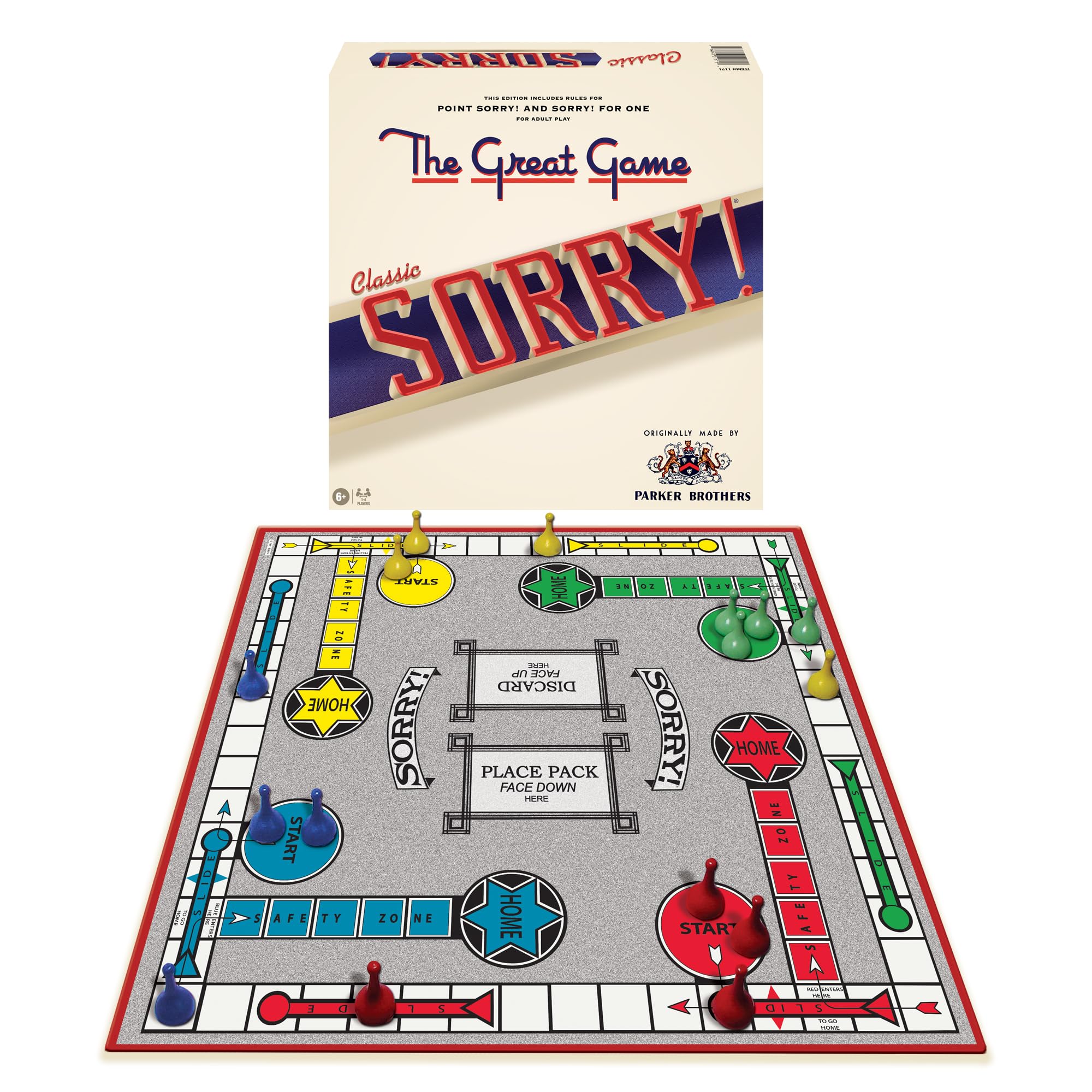 Foto 2 pulgar | Juego De Mesa Winning Moves Classic Sorry Retro Artwork - Venta Internacional.