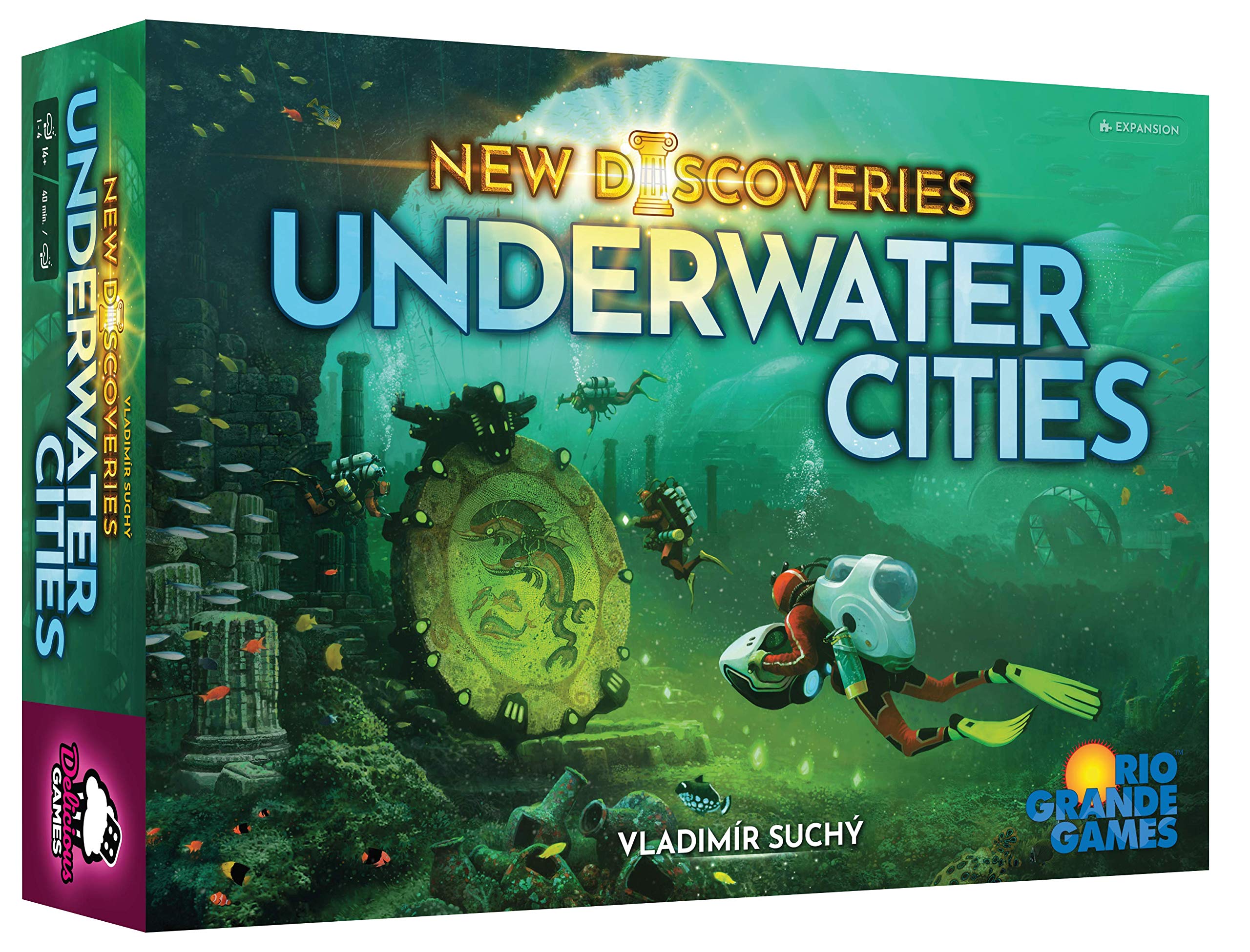 Foto 2 pulgar | Set De Expansión Rio Grande Games Underwater Cities - Venta Internacional.