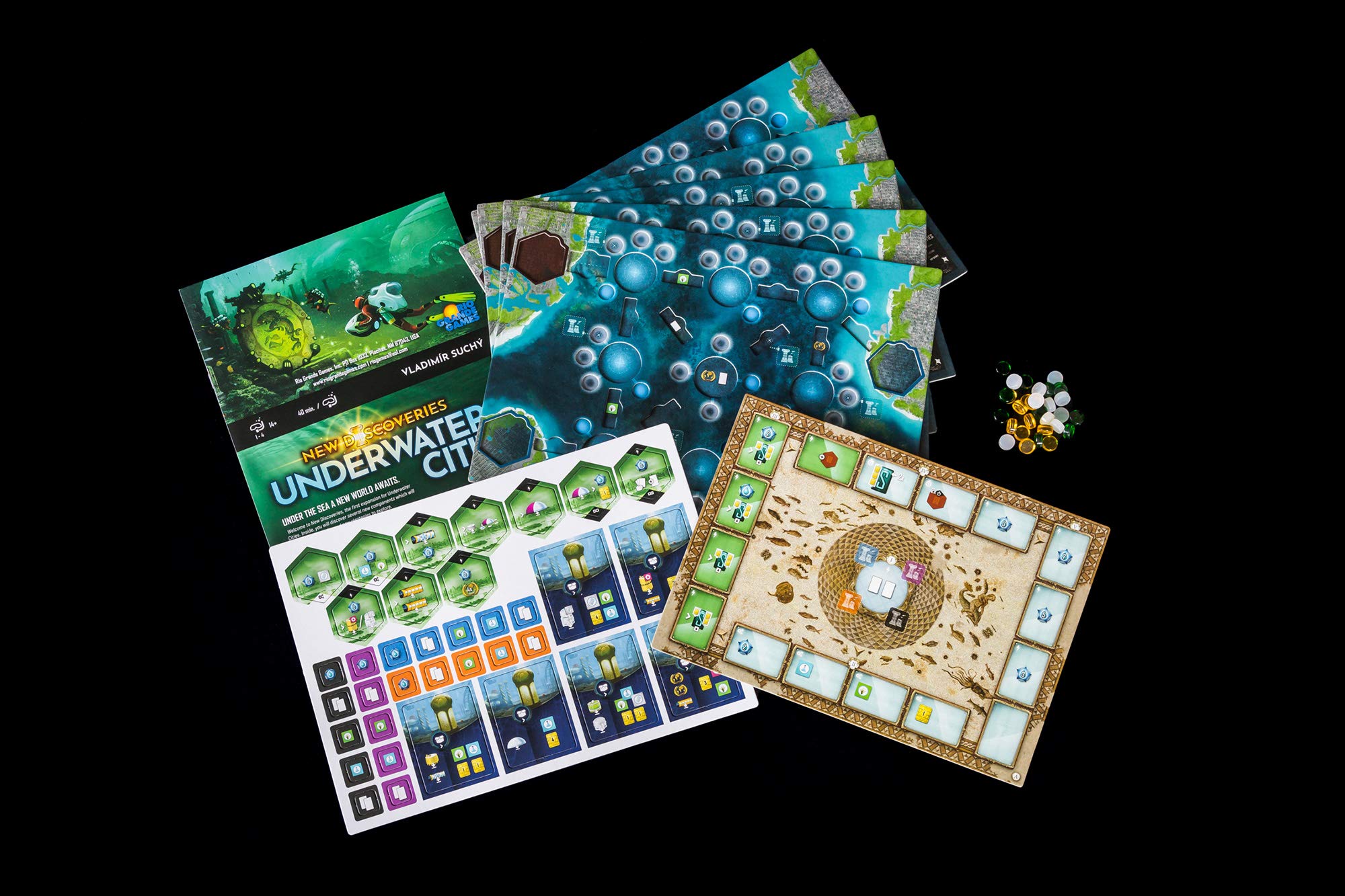 Foto 5 pulgar | Set De Expansión Rio Grande Games Underwater Cities - Venta Internacional.