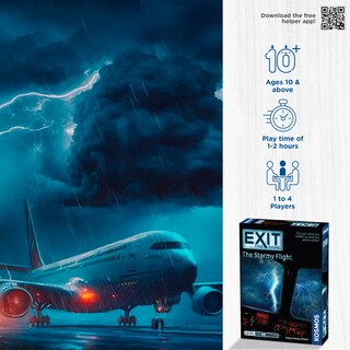 Foto 2 | Juego De Escape Room Exit: The Stormy Flight | 1-4 Jugadores - Venta Internacional.
