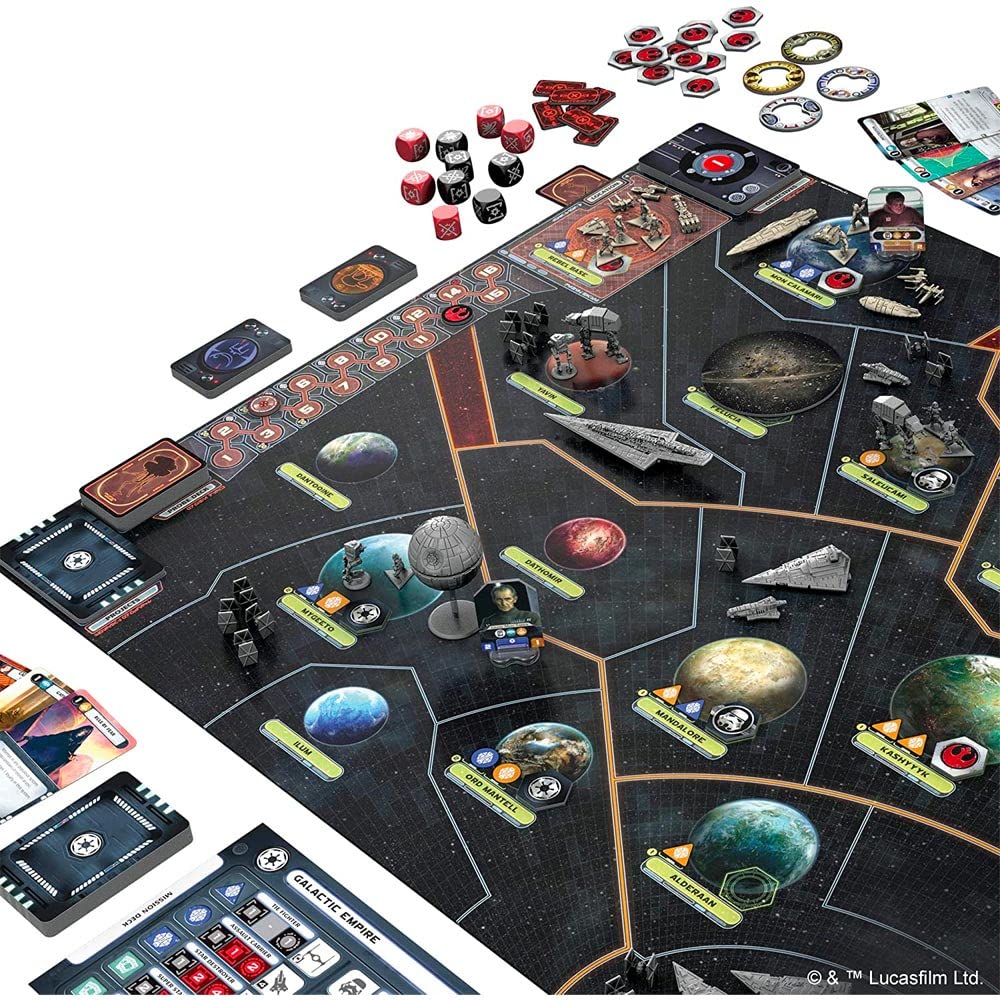 Foto 5 pulgar | Juego De Mesa Star Wars Rebellion Fantasy Flight Games - Venta Internacional.