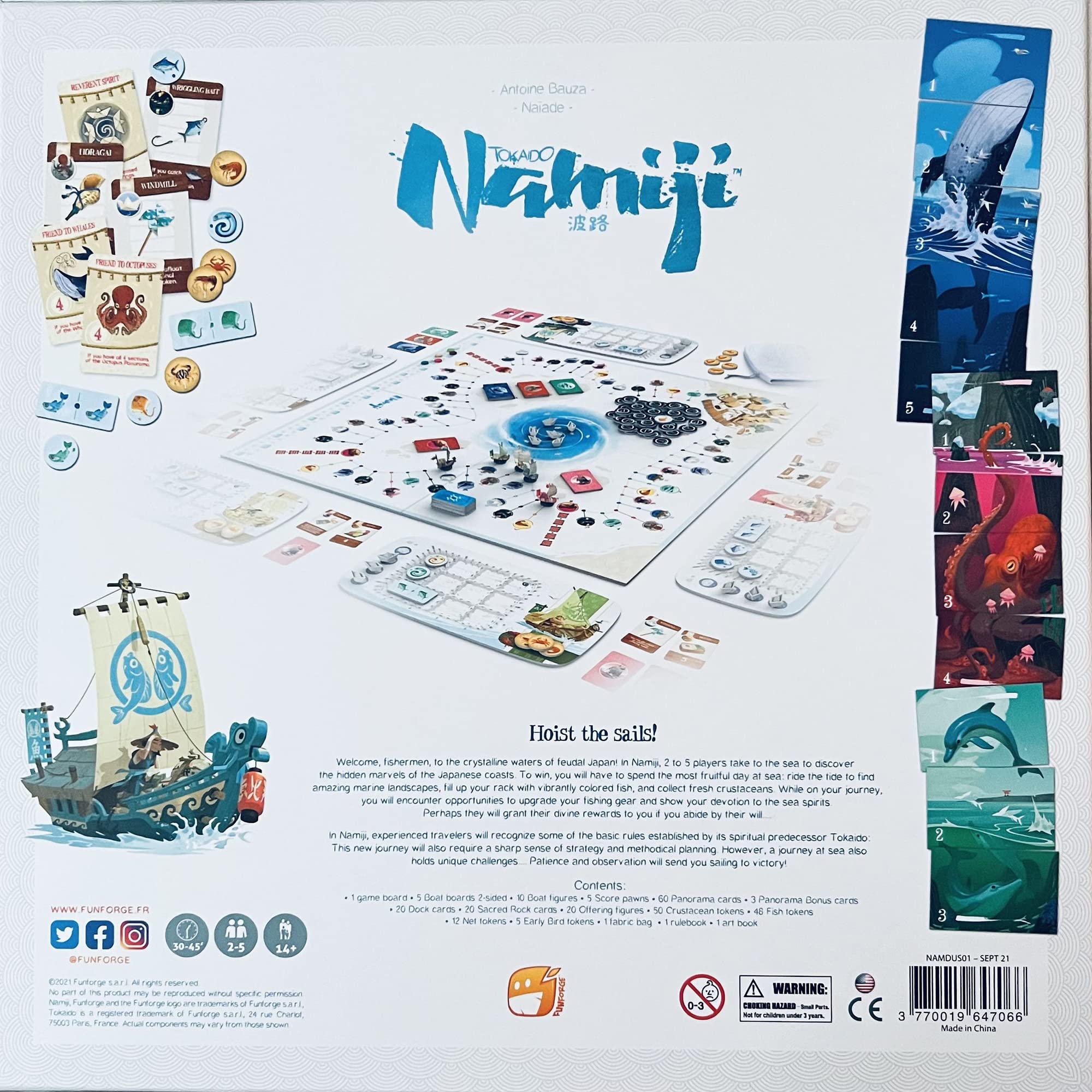 Foto 3 pulgar | Juego De Mesa Funforge Namiji: Tokaido Universe Strategy 8+ - Venta Internacional.