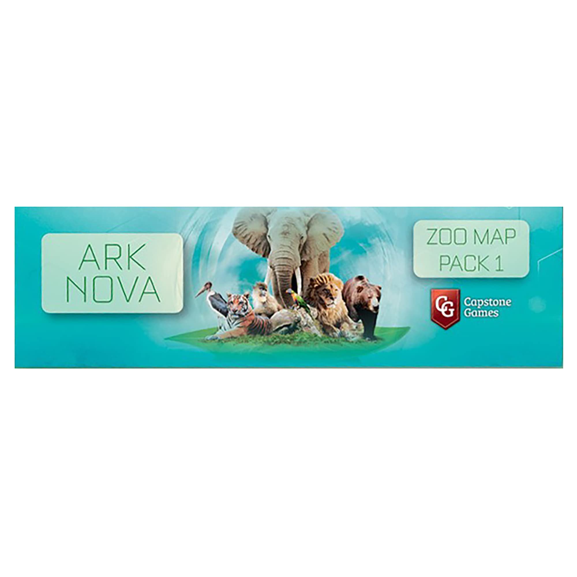 Paquete De Accesorios Para Juegos Capstone Games Ark Nova Zoo Map Pack 1 - Venta Internacional.