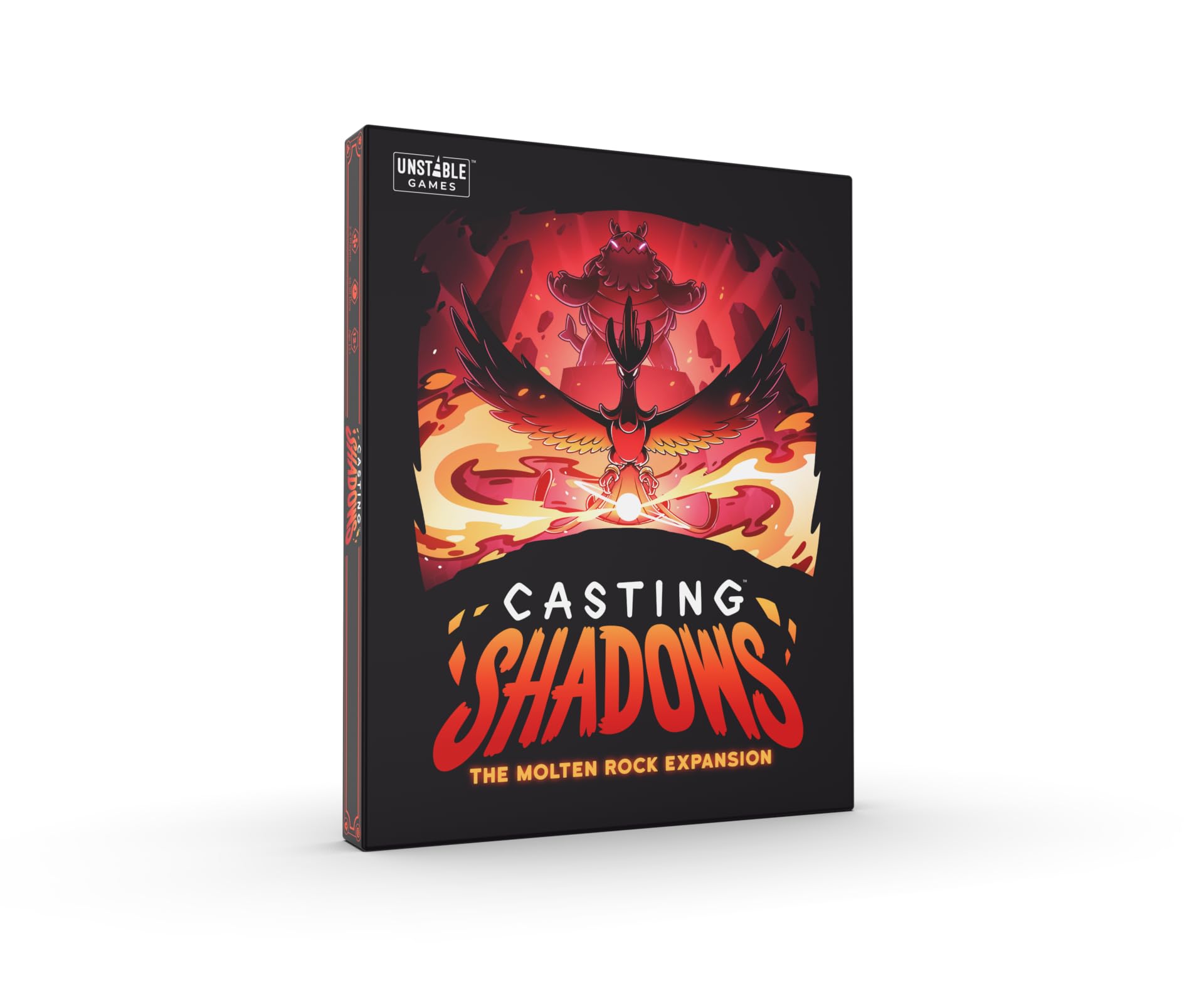 Juego De Mesa Unstable Games Casting Shadows Molten Rock Exp - Venta Internacional.