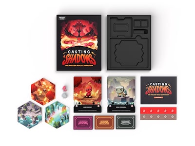 Foto 4 | Juego De Mesa Unstable Games Casting Shadows Molten Rock Exp - Venta Internacional.