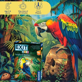 Foto 2 | Game Exit: The Game - Jungle Of Riddles | Niños Mayores De 8 Años - Venta Internacional.