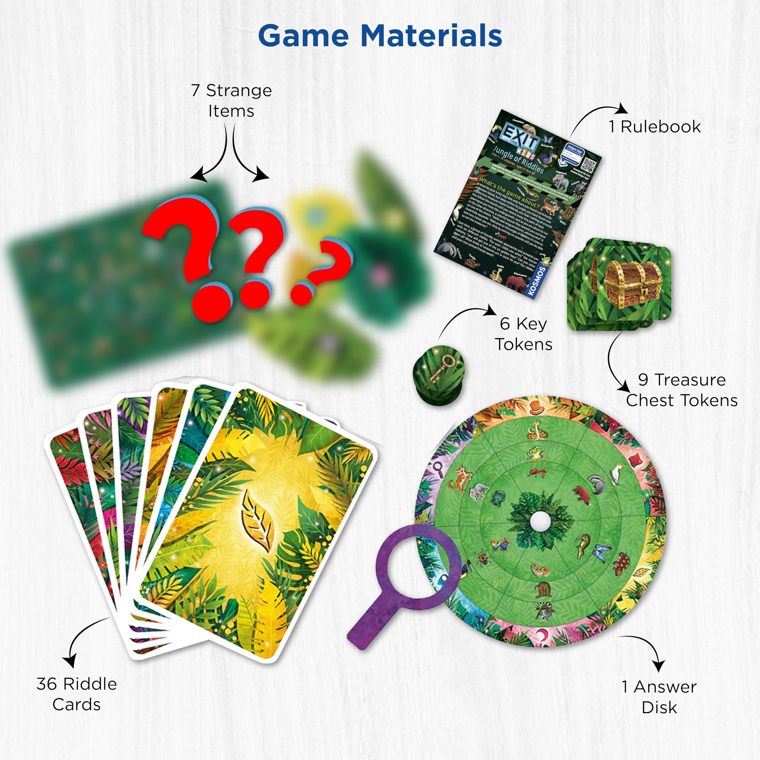 Foto 3 | Game Exit: The Game - Jungle Of Riddles | Niños Mayores De 8 Años - Venta Internacional.
