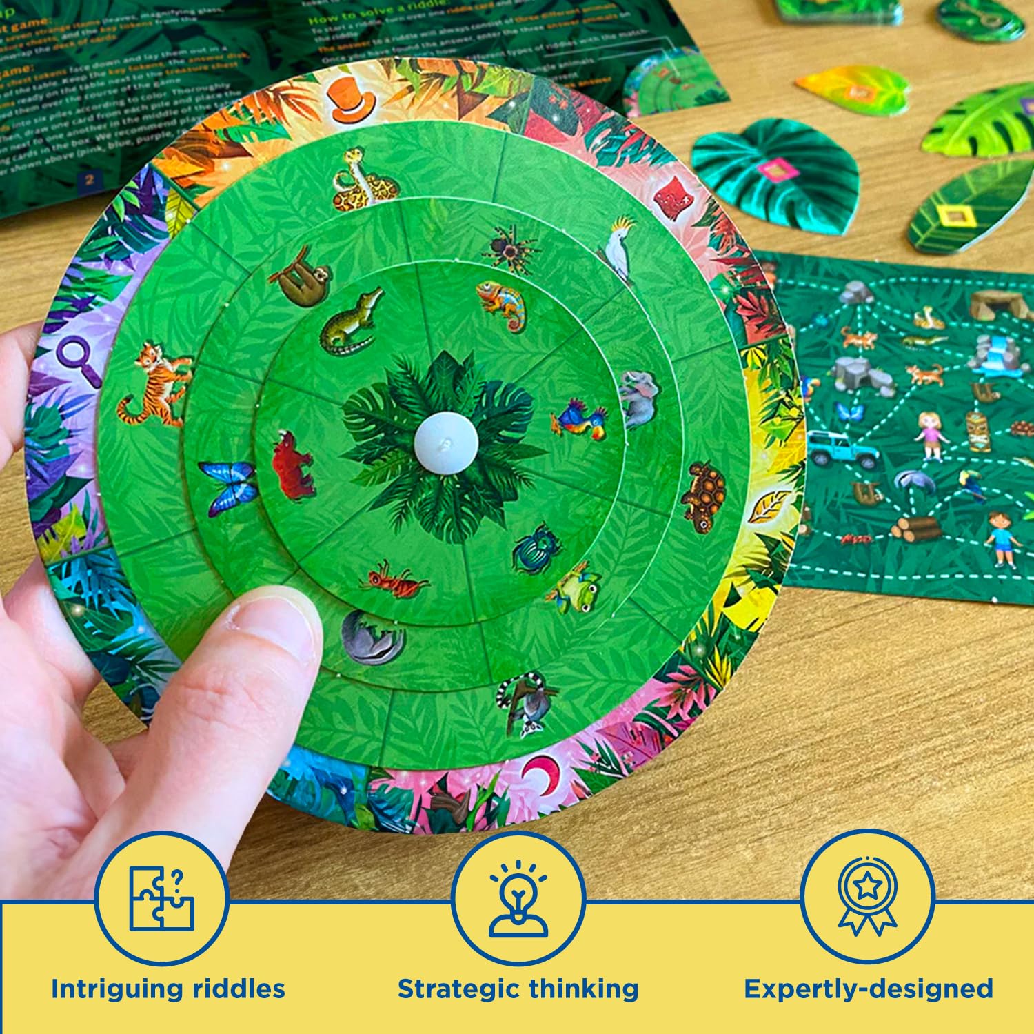 Foto 7 pulgar | Game Exit: The Game - Jungle Of Riddles | Niños Mayores De 8 Años - Venta Internacional.