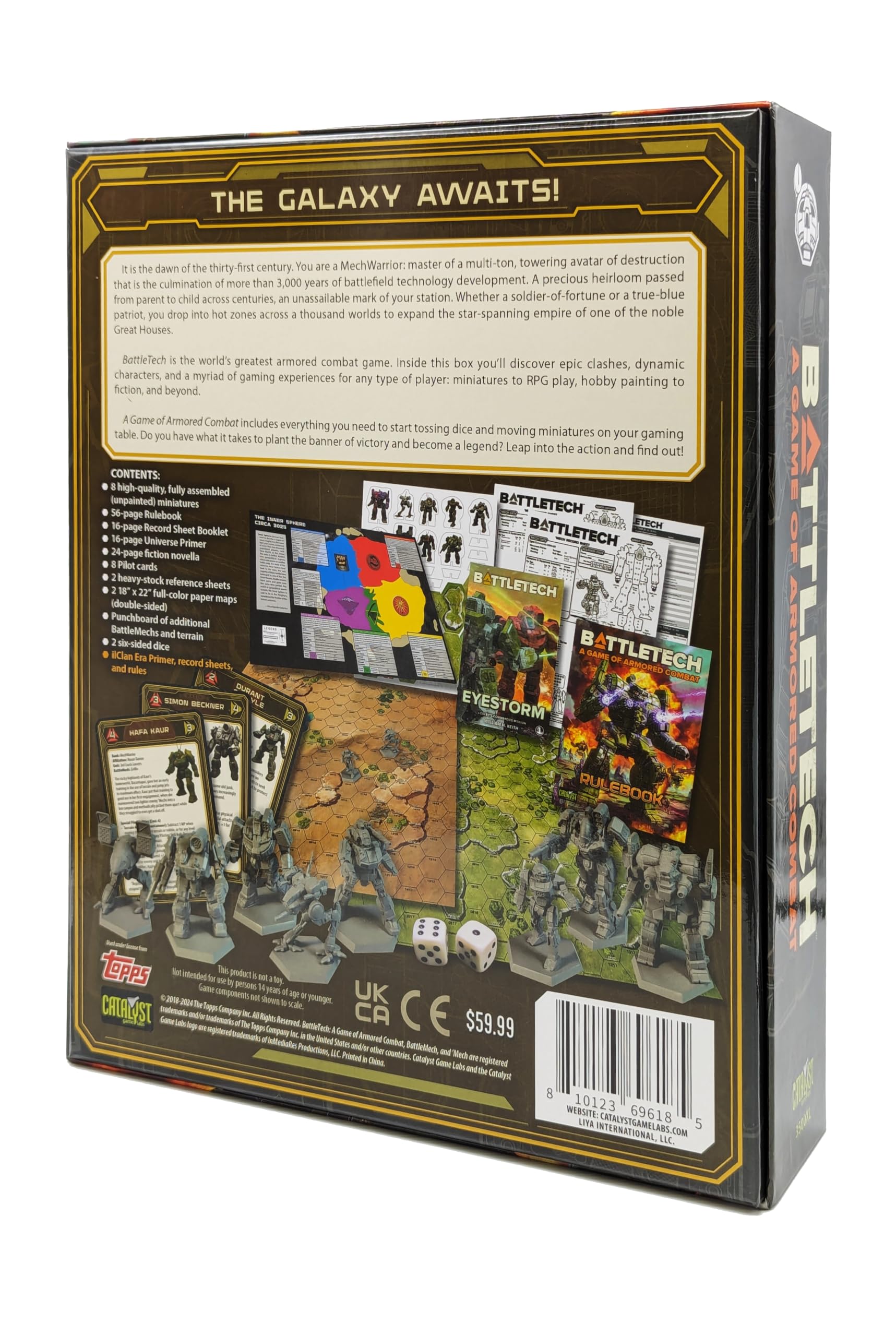 Foto 4 pulgar | Juego De Mesa Catalyst Game Labs Battletech Game Of Armored Combat 40th Anniversary - Venta Internacional.