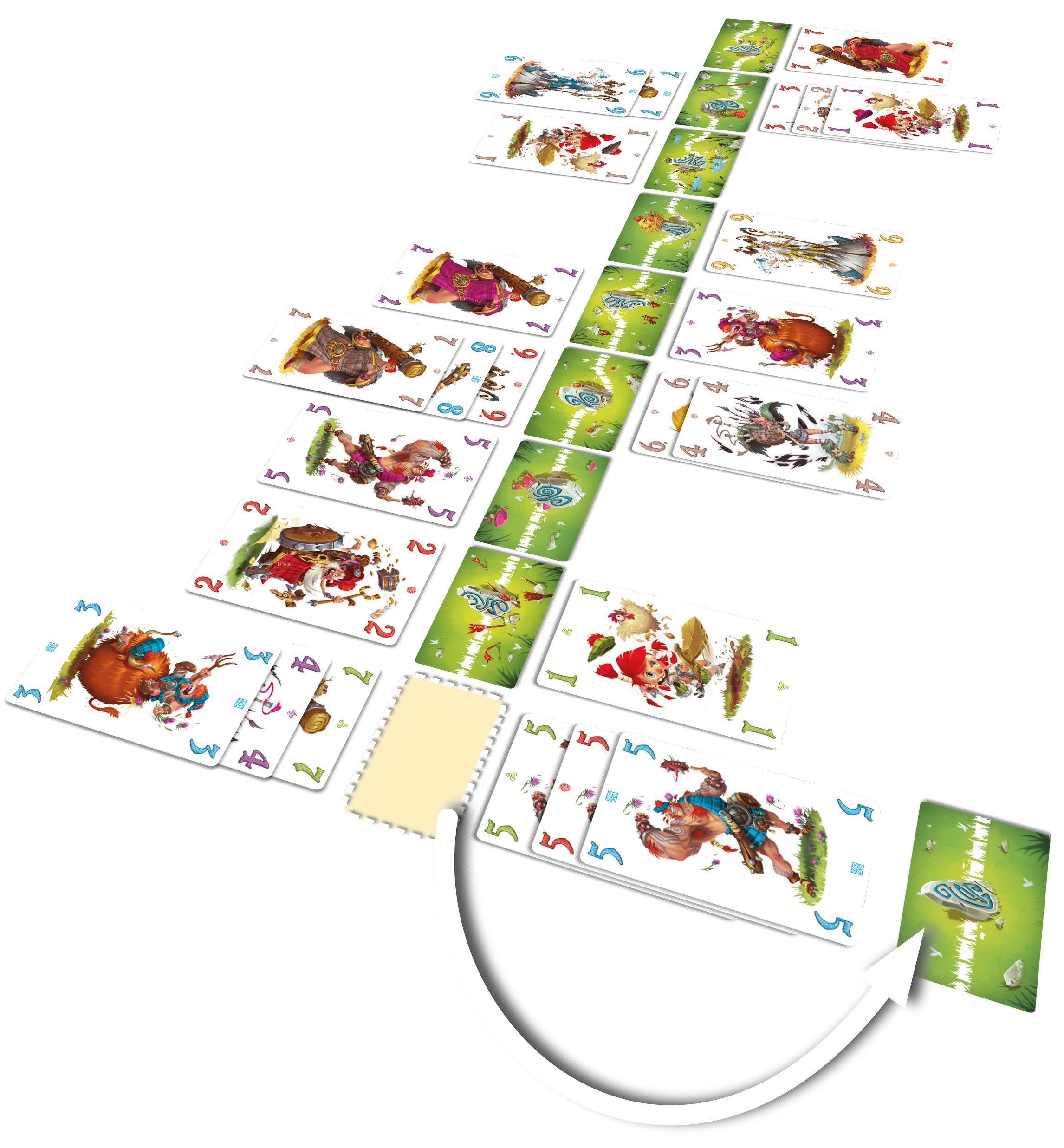 Foto 3 pulgar | Juego De Mesa Iello Schotten Totten Strategy Para 2 Jugadores O Más De 8 Años - Venta Internacional.