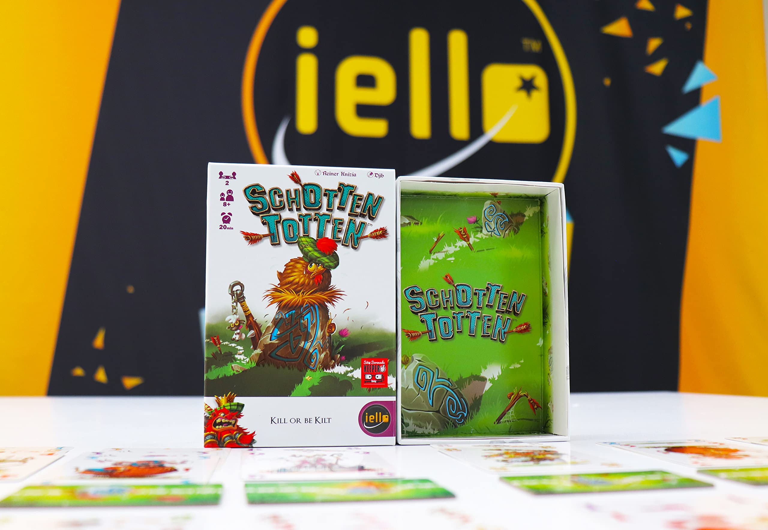 Foto 8 pulgar | Juego De Mesa Iello Schotten Totten Strategy Para 2 Jugadores O Más De 8 Años - Venta Internacional.