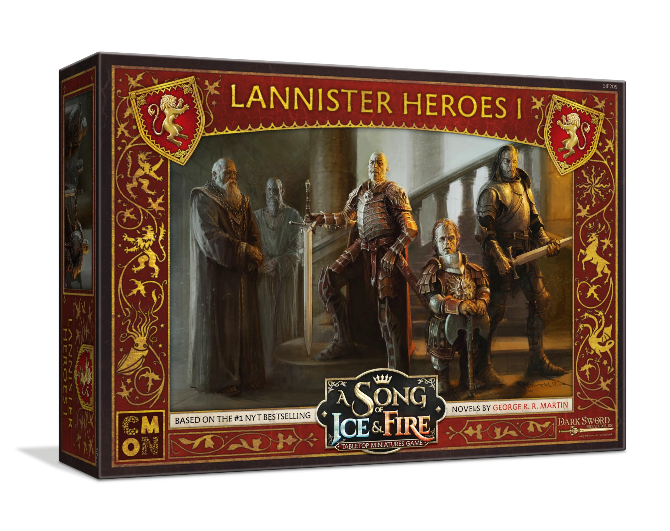 Foto 2 pulgar | Juego De Miniaturas De Mesa A Song Of Ice And Fire Lannister Set - Venta Internacional.