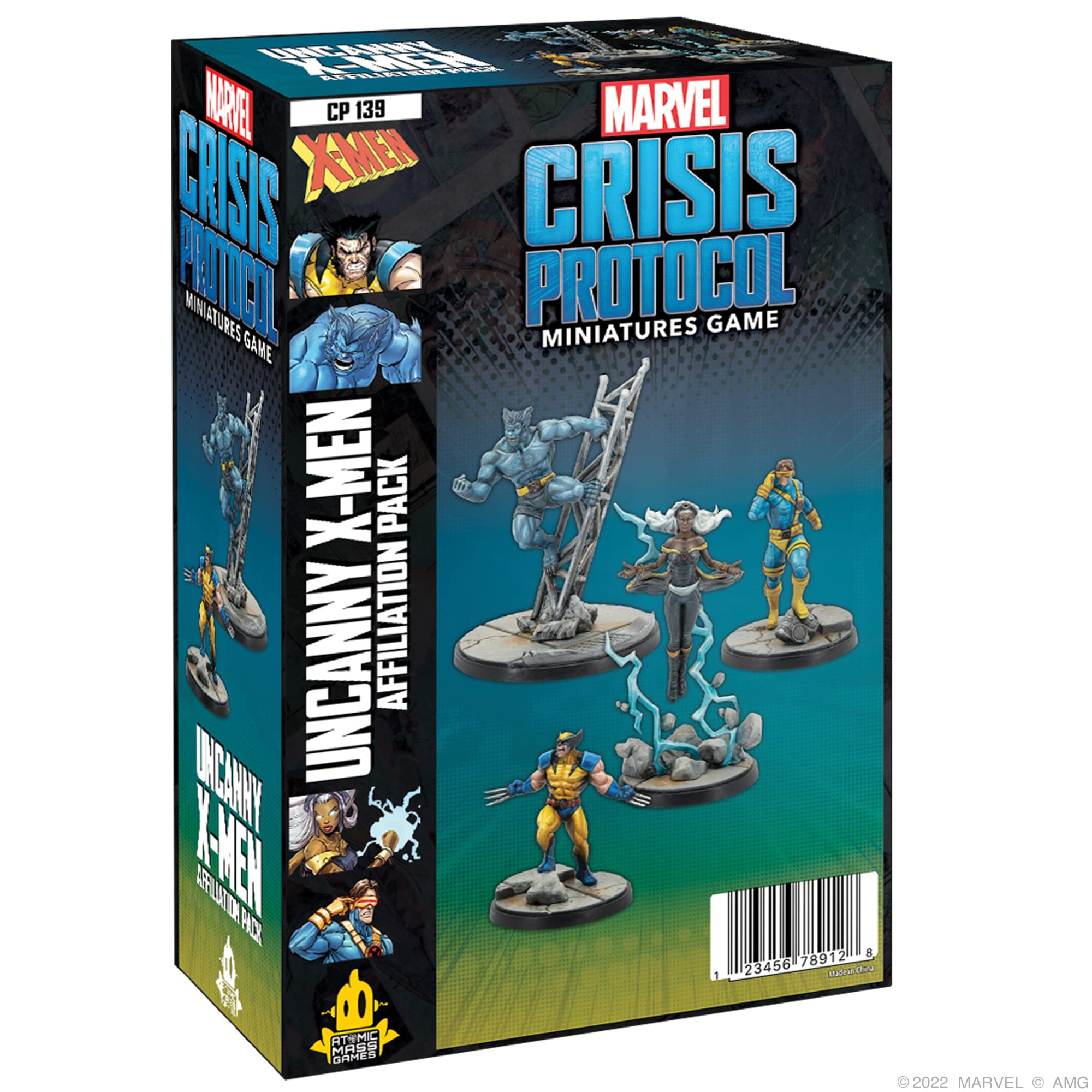 Foto 2 pulgar | Juego De Sobremesa De Superhéroes Marvel Crisis Protocol X-men Pack - Venta Internacional.