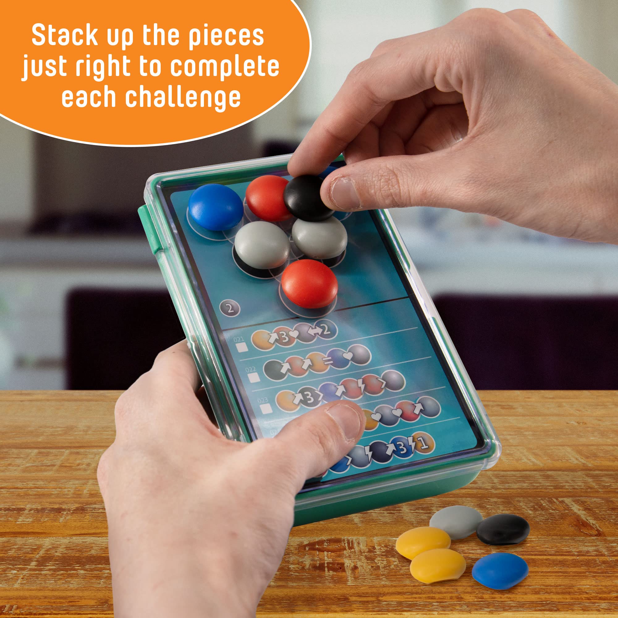 Foto 3 pulgar | Game Dimension The Brain Game To Go Brainteasers Para 1 Jugador - Venta Internacional.