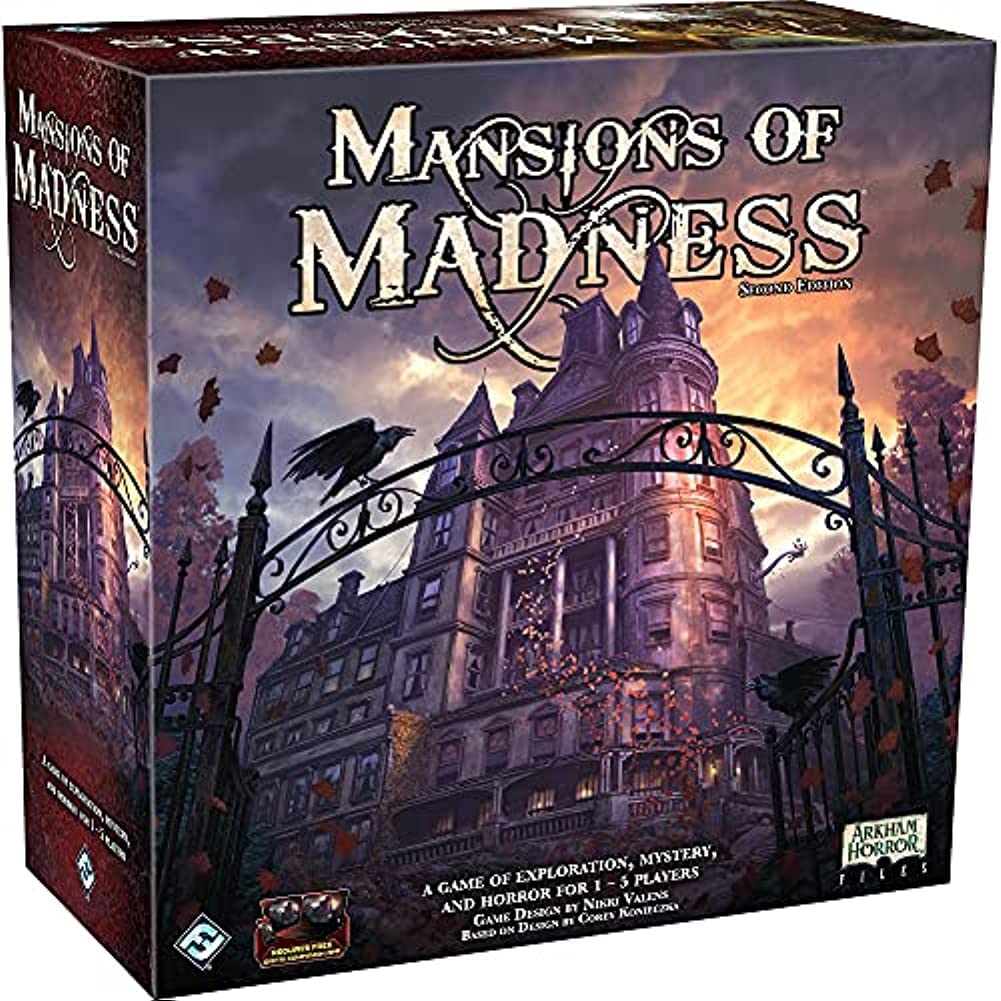 Foto 2 pulgar | Juego De Mesa Fantasy Flight Mansions Of Madness 2nd Ed Base - Venta Internacional.