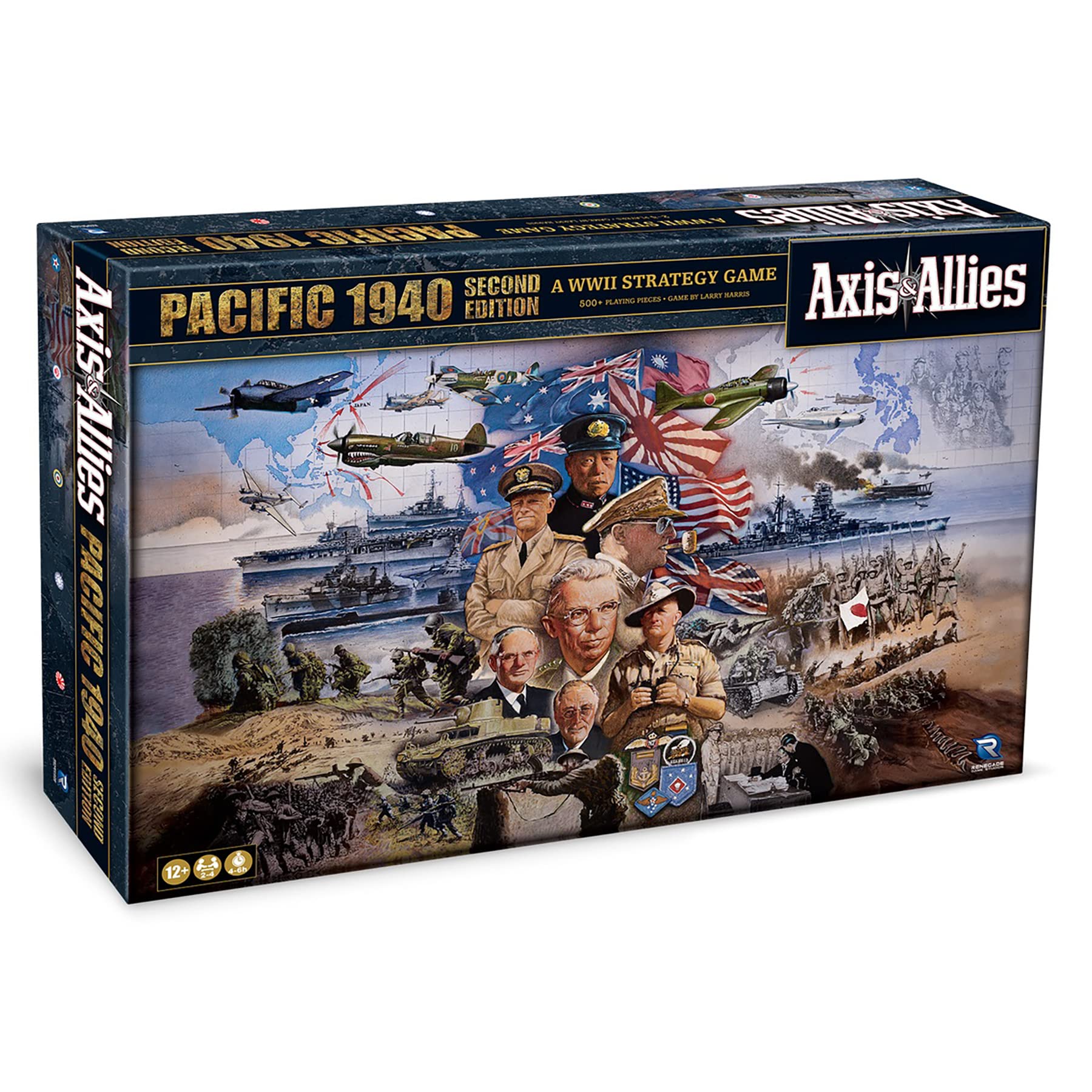 Foto 2 pulgar | Juego De Mesa Renegade Axis & Allies: 1940 Pacific 2nd Ed Age 12+ - Venta Internacional.