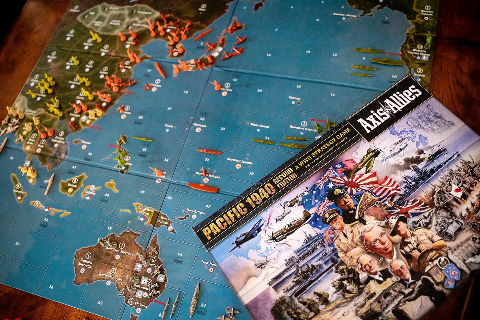 Foto 4 pulgar | Juego De Mesa Renegade Axis & Allies: 1940 Pacific 2nd Ed Age 12+ - Venta Internacional.