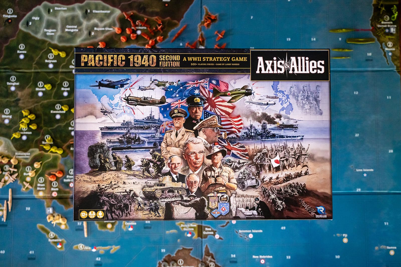 Foto 5 pulgar | Juego De Mesa Renegade Axis & Allies: 1940 Pacific 2nd Ed Age 12+ - Venta Internacional.