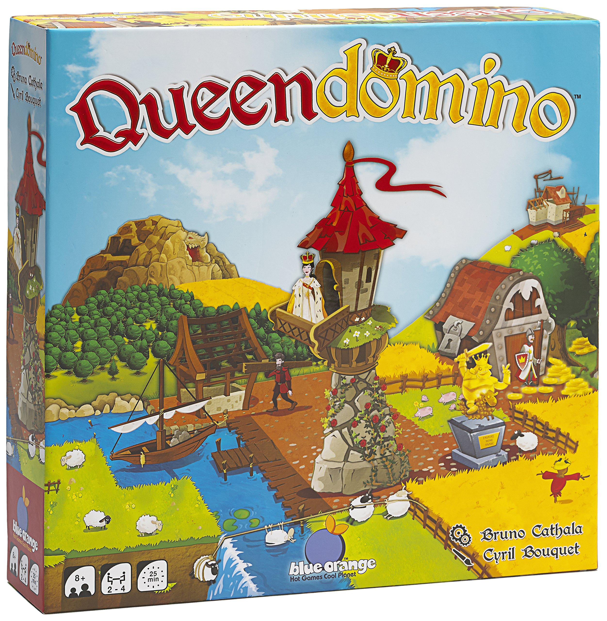 Foto 2 pulgar | Juego De Mesa Blue Orange Games Queendomino Family 8+ Years - Venta Internacional.