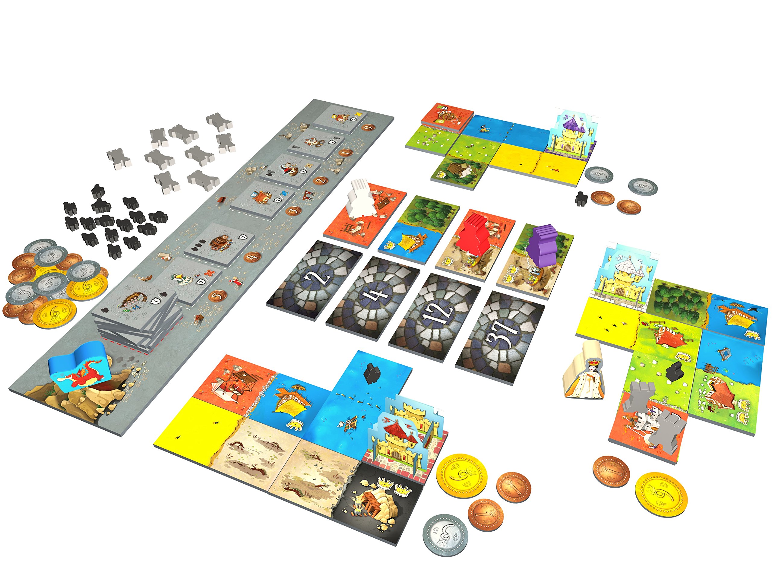 Foto 3 pulgar | Juego De Mesa Blue Orange Games Queendomino Family 8+ Years - Venta Internacional.