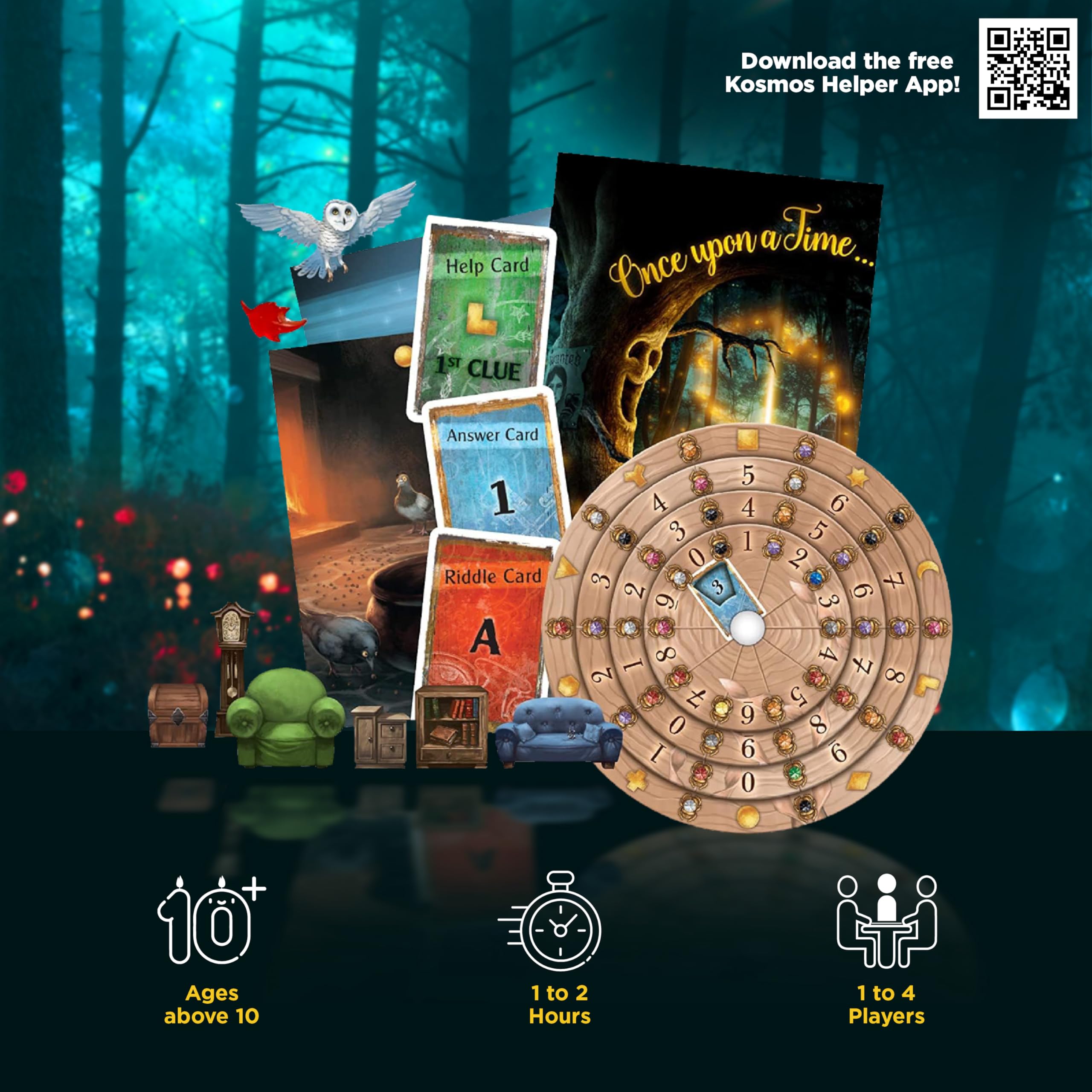 Foto 2 | Juego De Mesa Thames & Kosmos Exit: El Bosque Encantado - Venta Internacional.