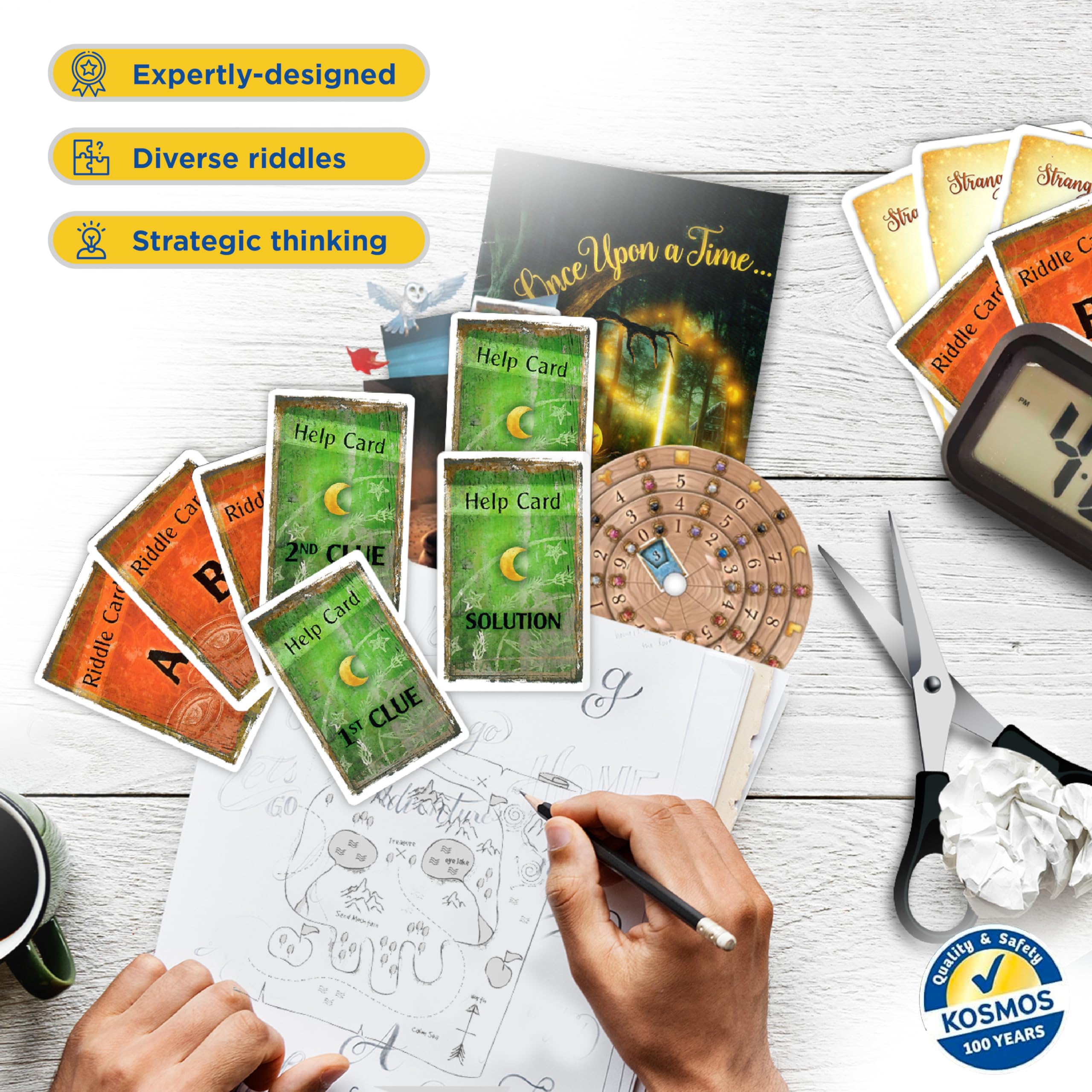 Foto 6 | Juego De Mesa Thames & Kosmos Exit: El Bosque Encantado - Venta Internacional.